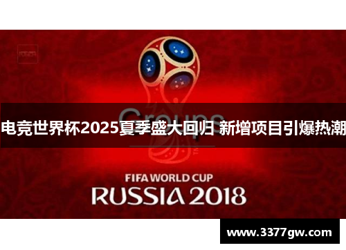 电竞世界杯2025夏季盛大回归 新增项目引爆热潮